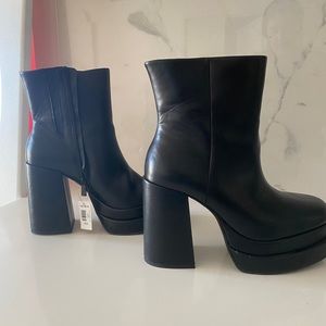 Torrid Double Platform Heel Booties WW